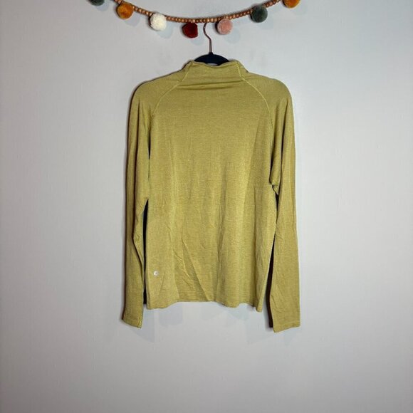 Lululemon Metal Vent Tech 1/2 Zip 2.0 Auric Gold / Dew Green - Picture 6 of 6